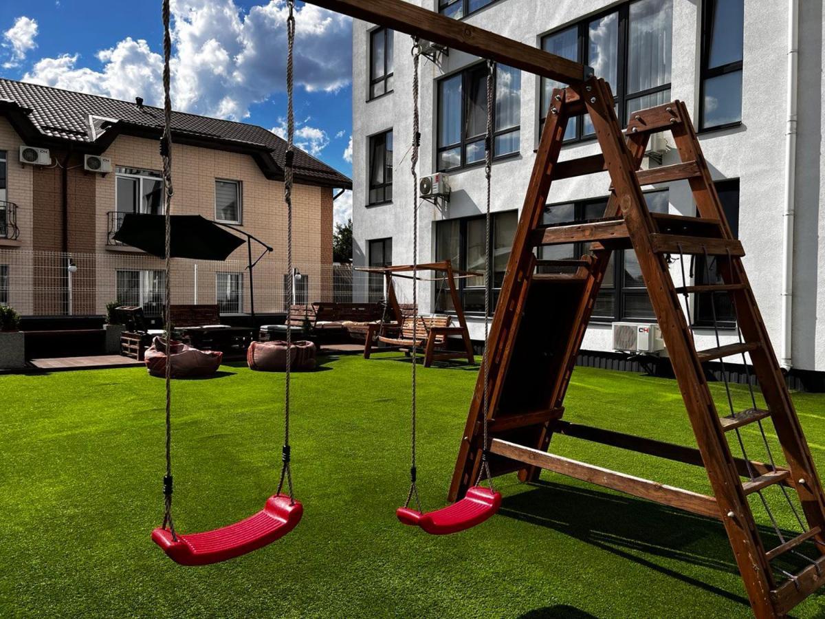 Nyvky Like Home - Studio - Apt 35 Kiew Exterior foto